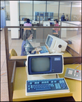 Teleprocessing System Terminal in Office, H by Skip Gandy