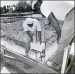 Workers Laying Bricks, B by Skip Gandy