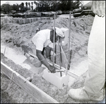 Workers Laying Bricks, D by Skip Gandy