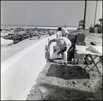 Applying Concrete to Sea Wall, A by Skip Gandy