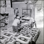 Factory Employees working Production Line, B by Skip Gandy