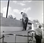 Concrete and Brick Structure under Construction, I by Skip Gandy