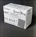 Box of Borden's Chocolate Ice Milk Sherbet