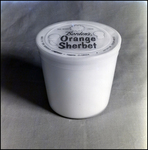 Cup of Borden's Orange Sherbet, D