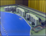 3D Model of the Commodores Coves Apartments Complex, Tampa, Florida, F by George Skip Gandy IV