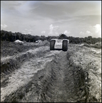 Earthmovers at a Cone Brothers Construction Site, Tampa, Florida, H by George Skip Gandy IV