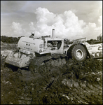 Earthmovers at a Cone Brothers Construction Site, Tampa, Florida, P by George Skip Gandy IV