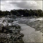 Water-filled Trench at a Cone Brothers Construction Site, Tampa, Florida, I by George Skip Gandy IV