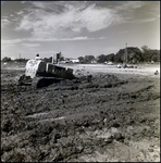 Bulldozer in Use at a Cone Brothers Construction Site, Tampa, Florida, A by George Skip Gandy IV