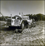 Earthmover at a Cone Brothers Construction Site, Tampa, Florida, A by George Skip Gandy IV