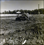 Bulldozer at a Cone Brothers Construction Site, Tampa, Florida, A by George Skip Gandy IV