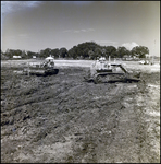 Bulldozers at a Cone Brothers Construction Site, Tampa, Florida, B by George Skip Gandy IV