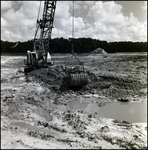 Dragline in Use at a Cone Brothers Construction Site, Tampa, Florida, D by George Skip Gandy IV