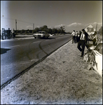 Car Crash on the Side of US Highway 41, Tampa, Florida, C by George Skip Gandy IV