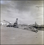 Draglines and Cranes at Cone Brothers Construction Site, Tampa, Florida, B by George Skip Gandy IV