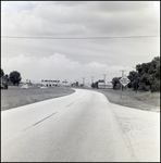 Road with Sign Alerting of Upcoming Construction, Tampa, Florida, B by George Skip Gandy IV