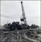 Dragline at a Cone Brothers Construction Site, Tampa, Florida, C by George Skip Gandy IV