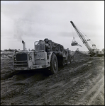 Earthmover and Dragline at Cone Brothers Construction Site, Tampa, Florida, D by George Skip Gandy IV