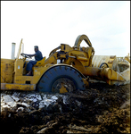 Scraper in Use at a Cone Brothers Construction Site, Tampa, Florida, H by George Skip Gandy IV