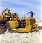 Scraper in Use at a Cone Brothers Construction Site, Tampa, Florida, K by George Skip Gandy IV