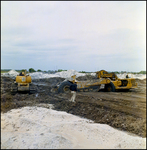 Scraper in Use at a Cone Brothers Construction Site, Tampa, Florida, N by George Skip Gandy IV