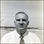 Portrait of Julian L. Cone, Jr., at a Construction Site, Tampa, Florida, V by George Skip Gandy IV