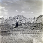 Julian L. Cone, Jr., at a Construction Site, Tampa, Florida, B by George Skip Gandy IV