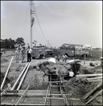 Constructing a Grid of Wood and Rebar near Powerlines, Tampa, Florida, B by George Skip Gandy IV