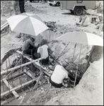 Constructing a Grid of Wood and Rebar, Tampa, Florida, B by George Skip Gandy IV