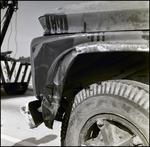 Damaged Truck Bumper on Interstate 275, Tampa, Florida, A by George Skip Gandy IV