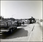 Cone Brothers Liquid Container Truck on Its Side on Interstate 275, Tampa, Florida, A by George Skip Gandy IV