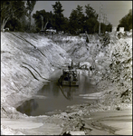 Excavation Site with Pumping Equipment, Tampa, Florida, C by George Skip Gandy IV