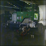 Mack Cement Truck Front Axle Work, Tampa, Florida, A by George Skip Gandy IV