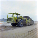 Scraper in Use at a Cone Brothers Construction Site, Tampa, Florida, A by George Skip Gandy IV