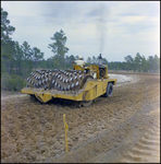 Compactor in Use at a Cone Brothers Construction Site, Tampa, Florida by George Skip Gandy IV