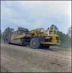 Scraper in Use at a Cone Brothers Construction Site, Tampa, Florida, D by George Skip Gandy IV