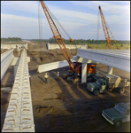 Placing Bridge Support Beams, Tampa, Florida, E by George Skip Gandy IV