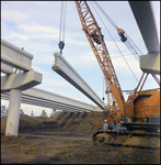 Placing Bridge Support Beams, Tampa, Florida, J by George Skip Gandy IV