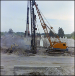 Pile Driver Working on Bridge Supports, Tampa, Florida, F by George Skip Gandy IV