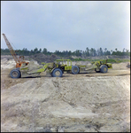 Dragline and Earthmoving Machinery at a Cone Brothers Construction Site, Tampa, Florida, C by George Skip Gandy IV