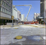 Firetruck Bucket at the Citizens Bank Building Fire, Tampa, Florida by George Skip Gandy IV