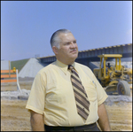 Portrait of Julian L. Cone, Jr., at a Construction Site, Tampa, Florida, B by George Skip Gandy IV