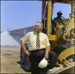 Portrait of Julian L. Cone, Jr., at a Construction Site, Tampa, Florida, J by George Skip Gandy IV