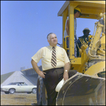 Portrait of Julian L. Cone, Jr., at a Construction Site, Tampa, Florida, K by George Skip Gandy IV