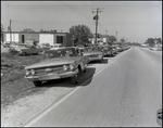 Cars on Shoulder of Road, Newberry, Florida by George Skip Gandy IV