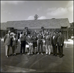 Employees of Convenient Food Mart at Ribbon Cutting, Tampa, Florida, A by George Skip Gandy IV