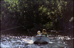 Two People Fishing in a Small Boat by George Skip Gandy IV