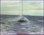 Sailboat in Rough Waters, A by George Skip Gandy IV