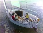 Family in Boat Cockpit by George Skip Gandy IV