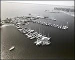 Docked Sailboats, A by George Skip Gandy IV